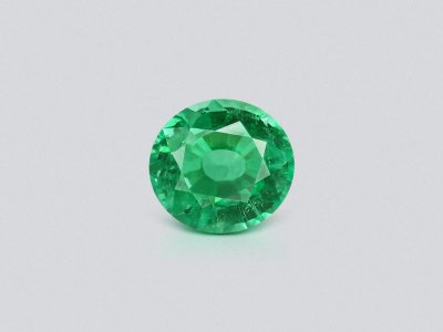 Neon green oval cut Paraiba tourmaline 9.03 carats, Mozambique  photo