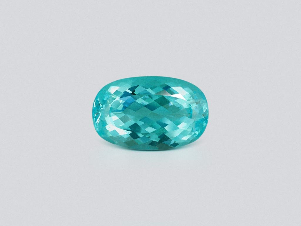 Tourmaline Paraiba bleu néon taille coussin de 4,02 ct, Nigéria Image №1