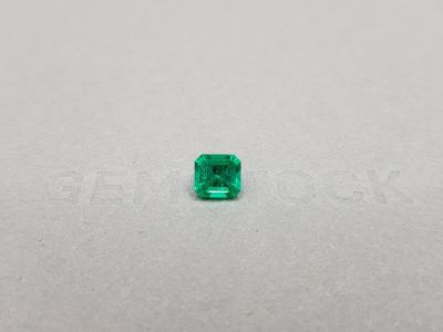 Bright rich Colombian emerald 0.99 ct, Muzo Green photo