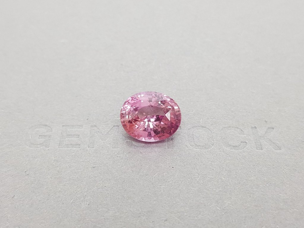 Pink padparadscha sapphire 7.03 ct, Sri Lanka Image №1