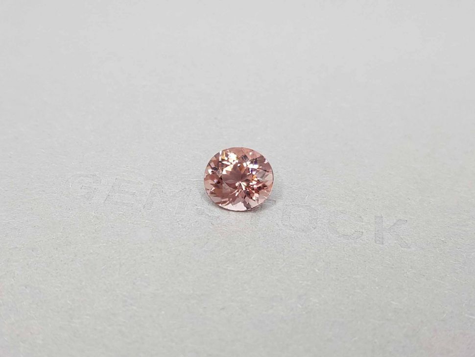 Light pink round tourmaline 3.45 ct Image №3