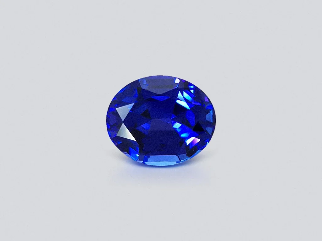 Tanzanite riche de taille ovale 3,24 carats Image №1