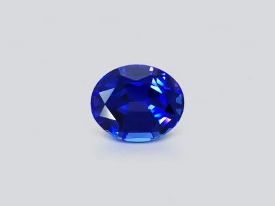 Rich oval cut tanzanite 3.24 carats photo