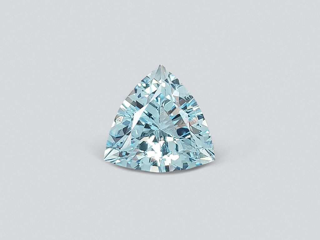 Trillion cut aquamarine 6.50 carats, Africa Image №1