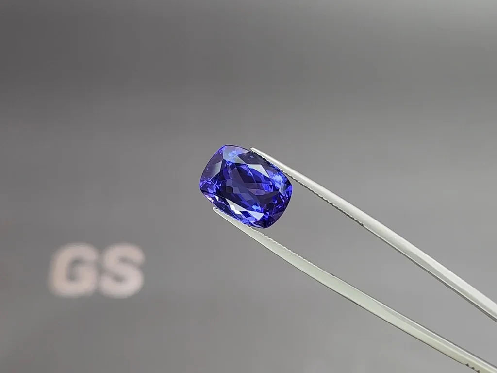 Tanzanite taille coussin de 7,52 carats, Tanzanie Image №3