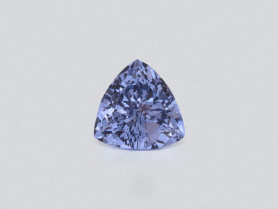 Spinelle gris-bleu, taille trillion 0,50 carat, Tanzanie photo