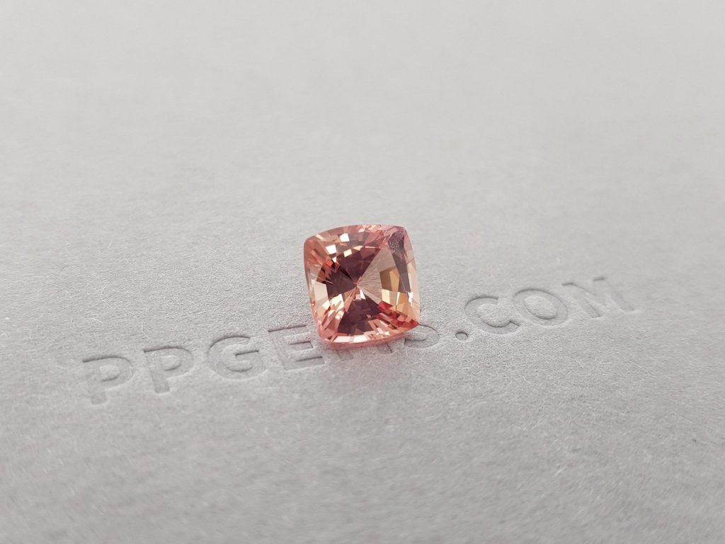Unheated Padparadscha sapphire 3.22 ct, Sri Lanka (GRS) Image №4