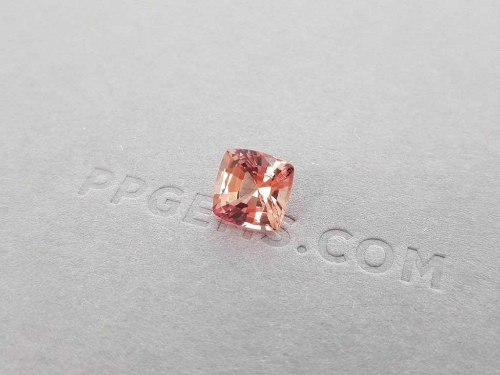 Unheated Padparadscha sapphire 3.22 ct, Sri Lanka (GRS) Image №6
