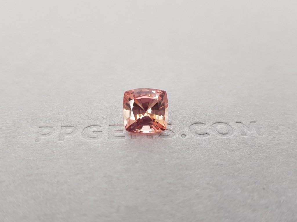 Unheated Padparadscha sapphire 3.22 ct, Sri Lanka (GRS) Image №5
