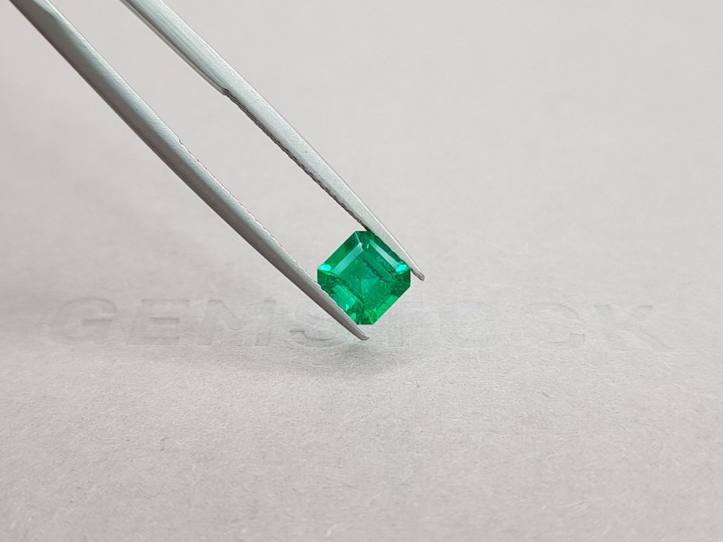 Colombian "Muzo Green" Emerald  asscher shape 0.93 ct Image №4