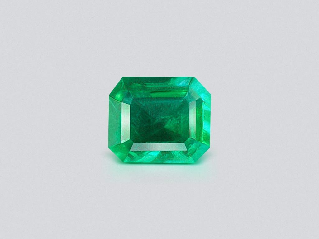 Émeraude taille octogonale 1,21 carats, Zambie Image №1