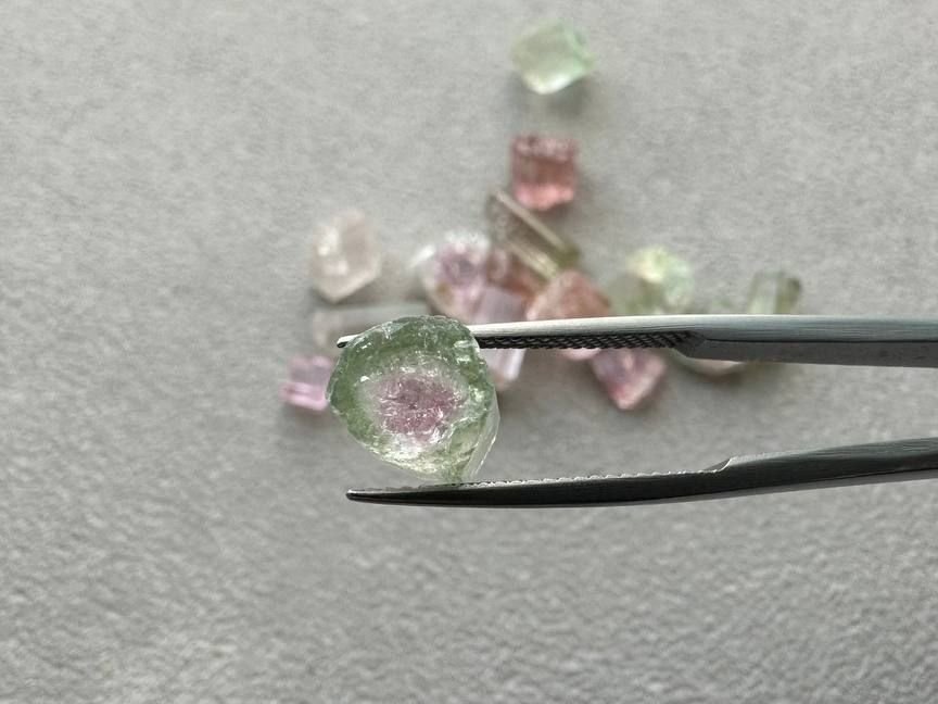 Lot #1 Raw Tourmalines from Afghanistan 53.98 ct 15 pcs Image №15