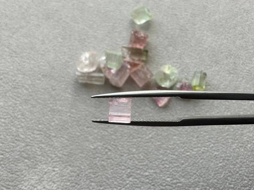 Lot #1 Raw Tourmalines from Afghanistan 53.98 ct 15 pcs Image №17