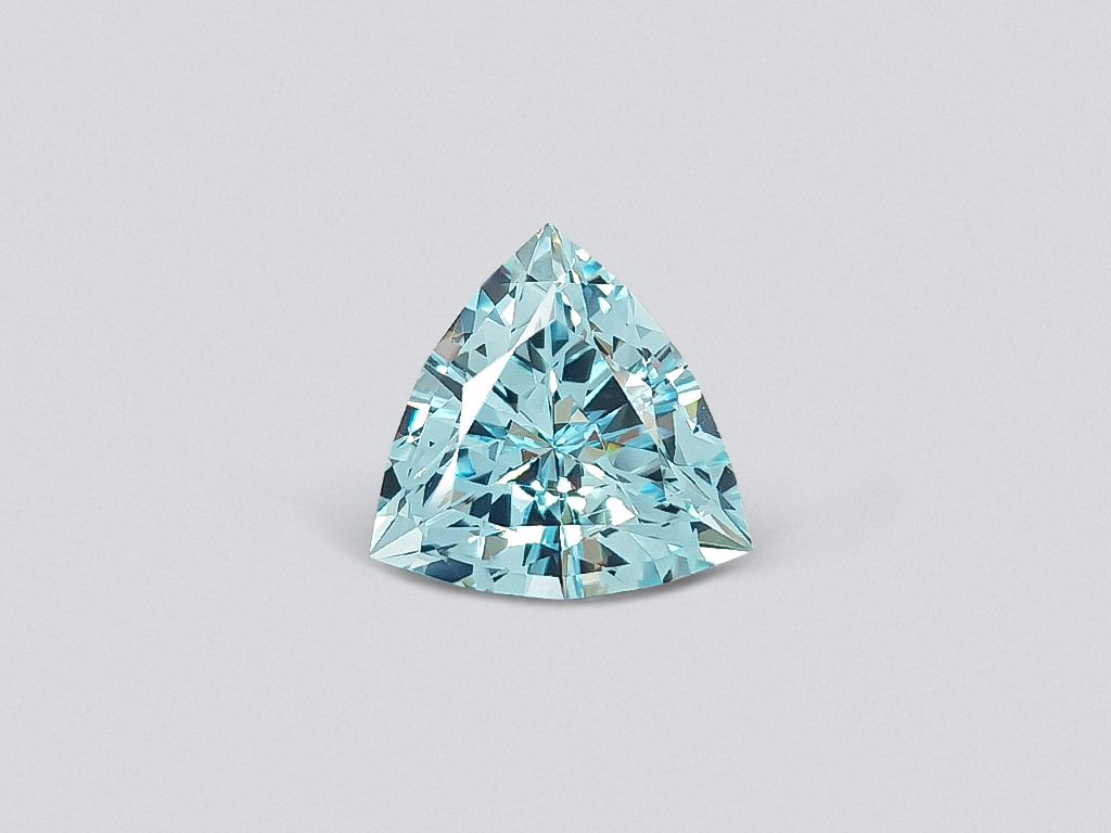 Trillion cut African aquamarine 7.57 carats Image №1