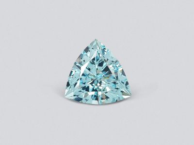 Trillion cut African aquamarine 7.57 carats photo