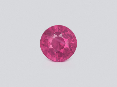 Mahenge spinel  rutile silk effect round cut 10.57 carats, Tanzania photo