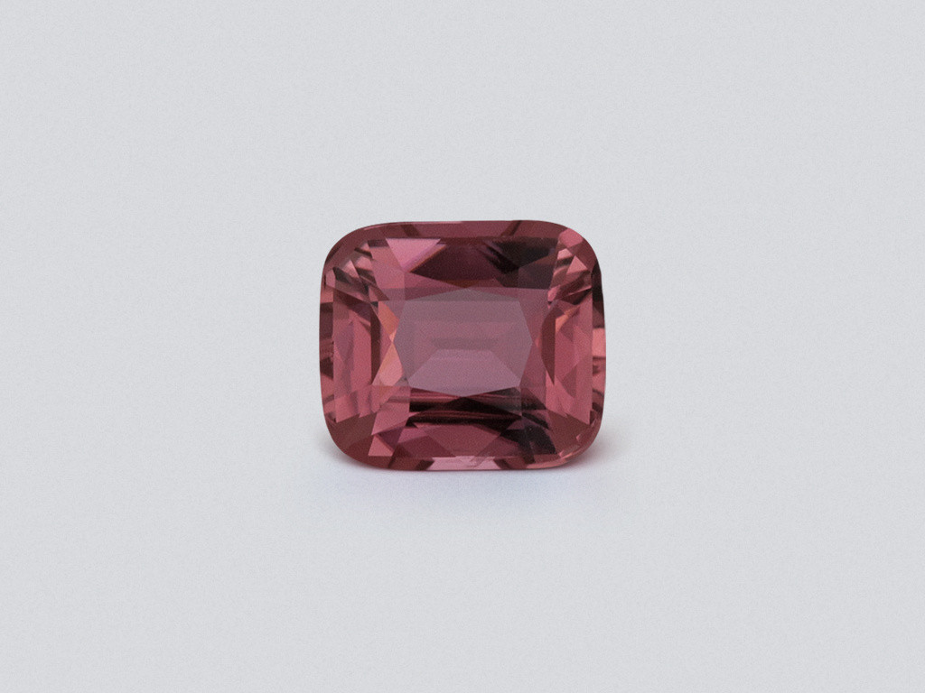 Pink tourmaline cushion cut 2.05 carats, Africa Image №1