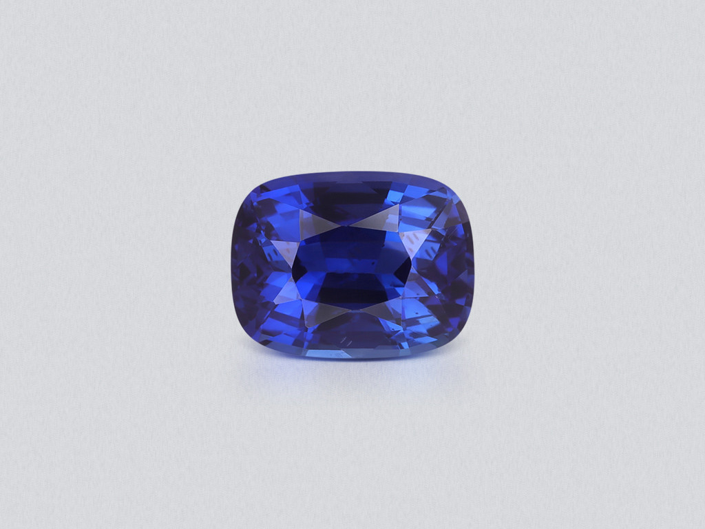 Sapphire Royal Blue cushion cut 1.04 carats, Sri Lanka  Image №1