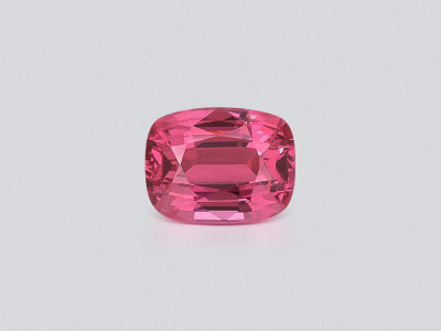 Spinelle de Mahenge rose vif taille coussin 3,03 carats, Tanzanie   photo