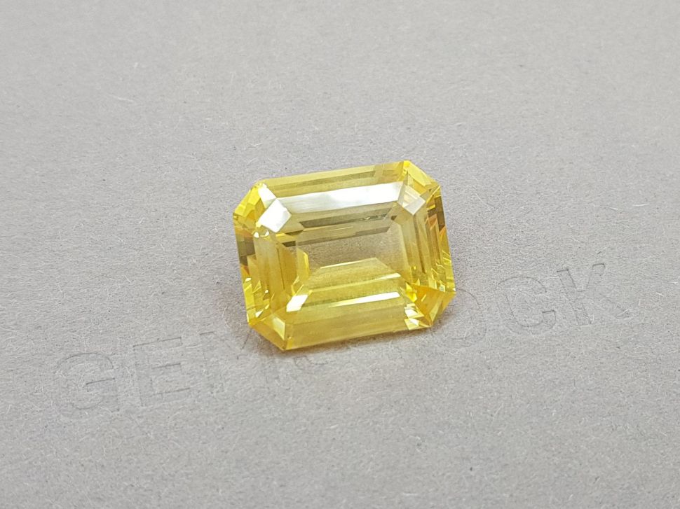 Intense yellow sapphire untreated 23.06 carats Image №3