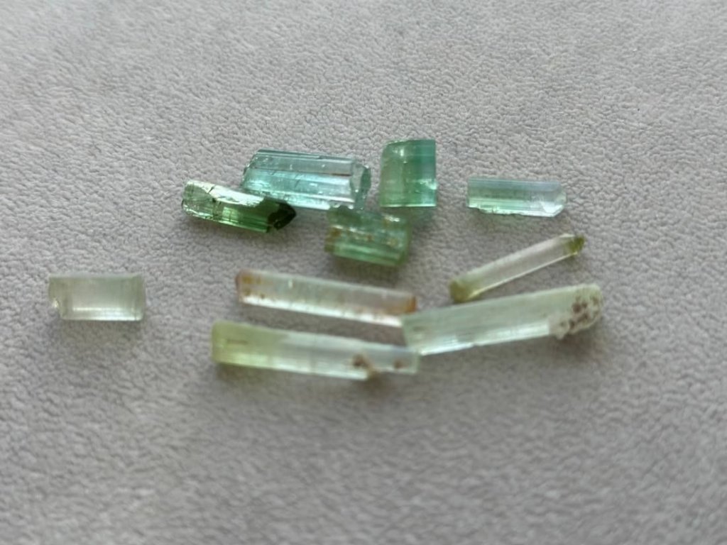 Lot #2 Raw Tourmalines from Afghanistan 45.47 ct 10 pcs Image №4