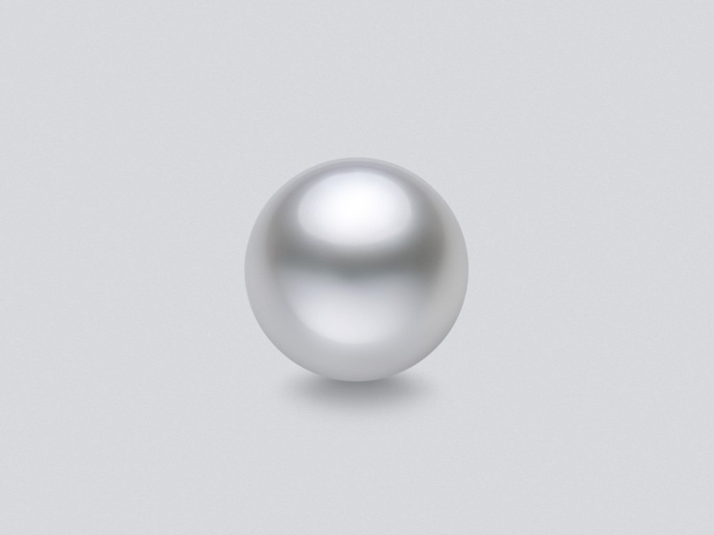 White cultured South Sea pearl 12.5 mm, Australia Image №1