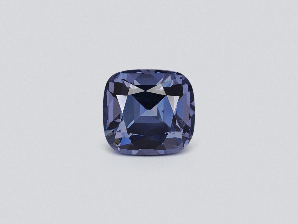 5,55 ct blauer Spinell im Kissenschliff, Burma Image №1