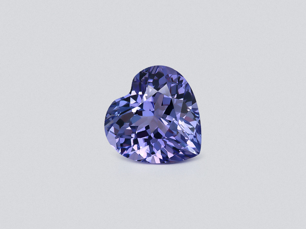 Tanzanite heart shape 2.96 carats, Tanzania Image №1
