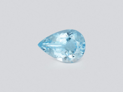 Aigue-marine taille poire 6,53 carats, Madagascar photo