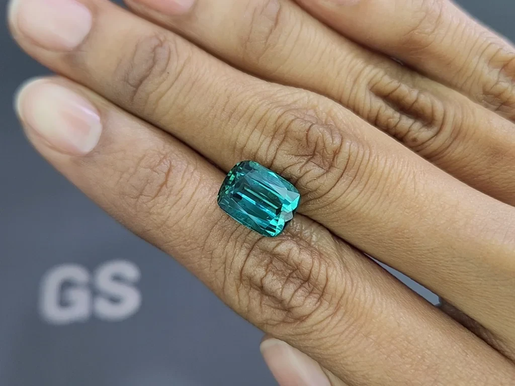 Turmalina Laguna de talla cojín de 5,23 quilates, Afganistán Image №2