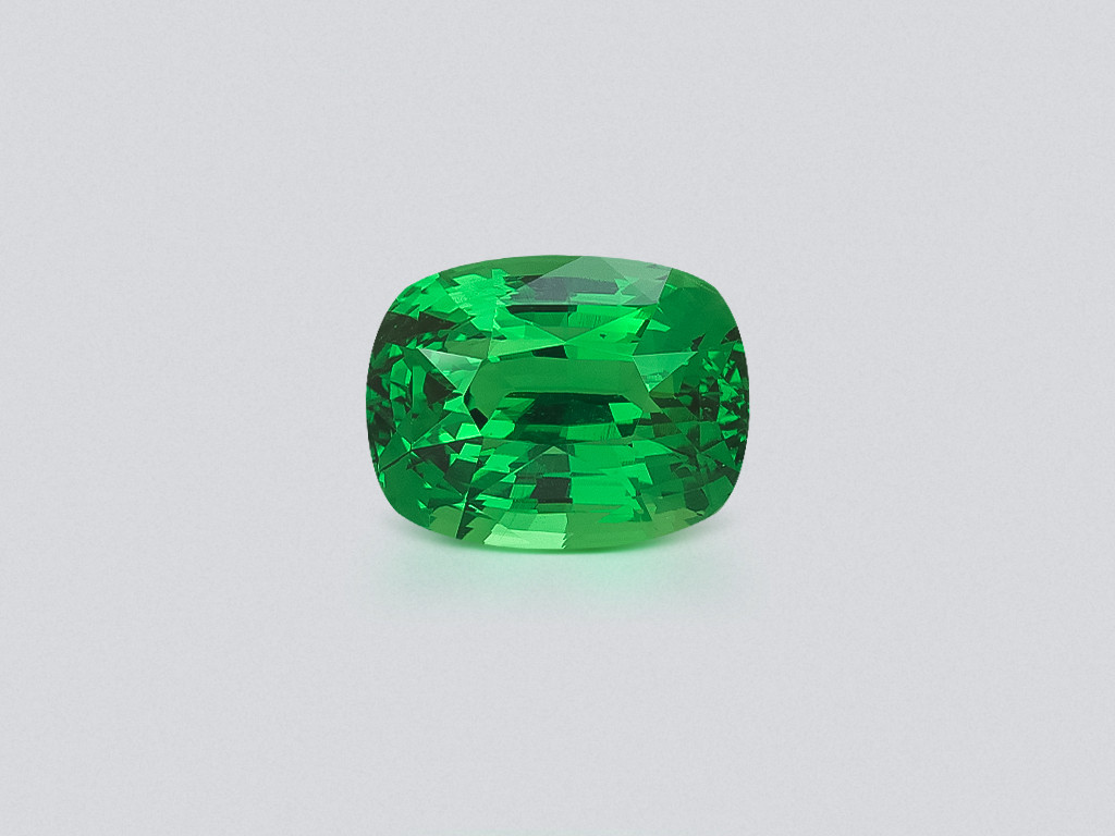 Grenat tsavorite taille coussin, 3,04 carats, Afrique Image №1