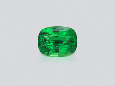 Grenat tsavorite taille coussin, 3,04 carats, Afrique photo