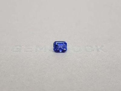 Octagon blue Ceylon sapphire 1.64 ct photo