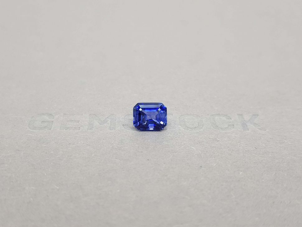 Octagon blue Ceylon sapphire 1.64 ct Image №1
