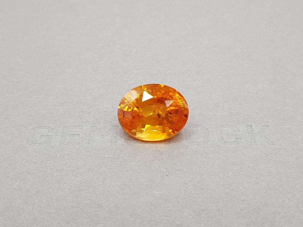 Bright Orange Fanta Sapphire 11.04 ct Image №1