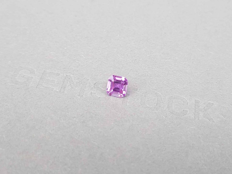 Octagon cut pink sapphire from Madagascar 0.78 ct Image №3