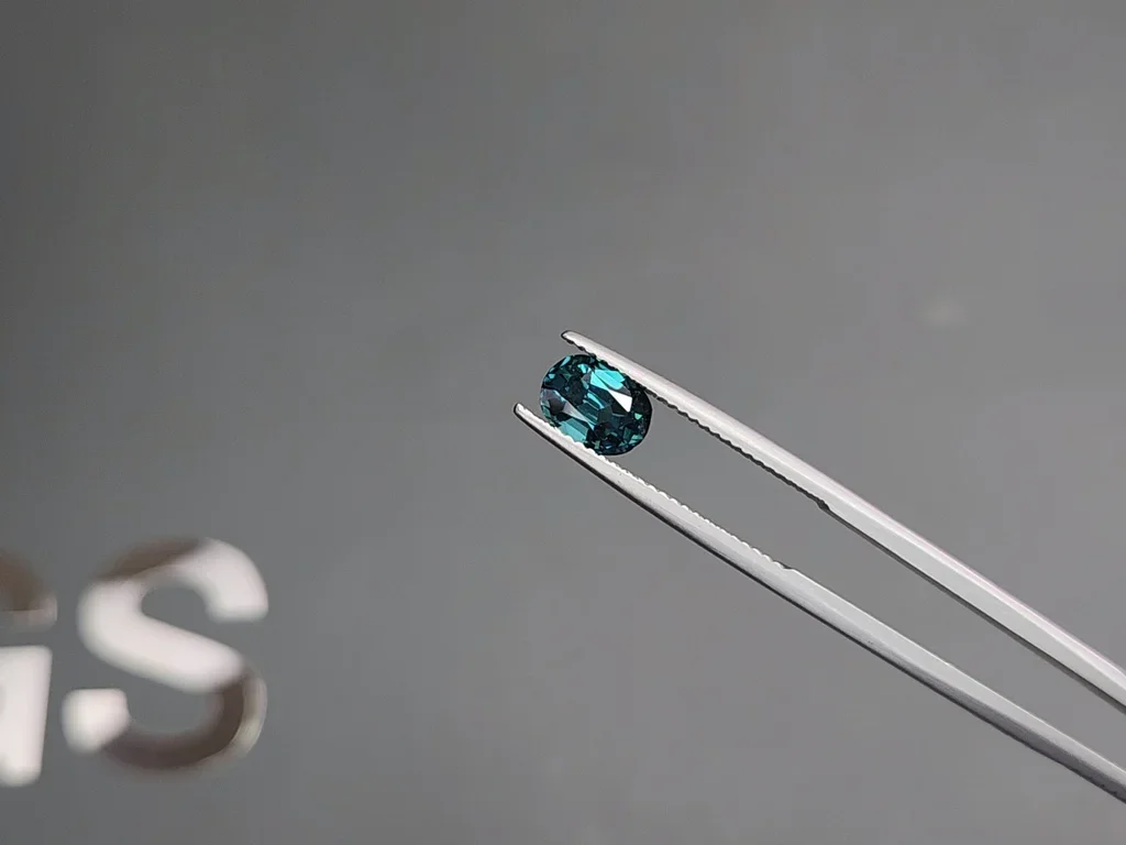Tourmaline Lagoon in oval cut 1.30 carats, Afghanistan Image №3