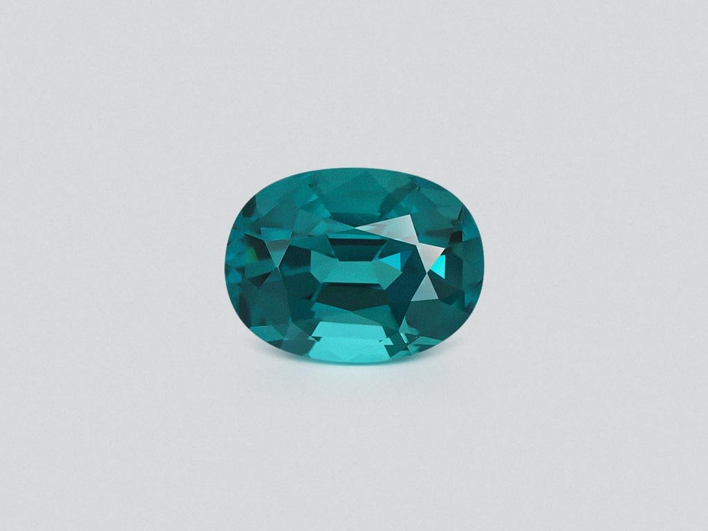 Tourmaline Lagoon in oval cut 1.30 carats, Afghanistan Image №1