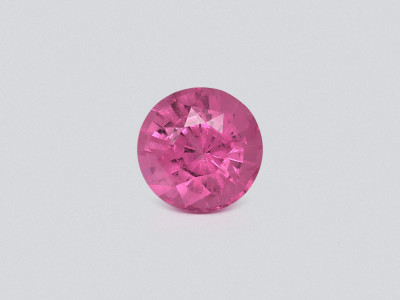 Mahenge spinel with rutile silk effect  round cut 2.58 carats, Tanzania photo