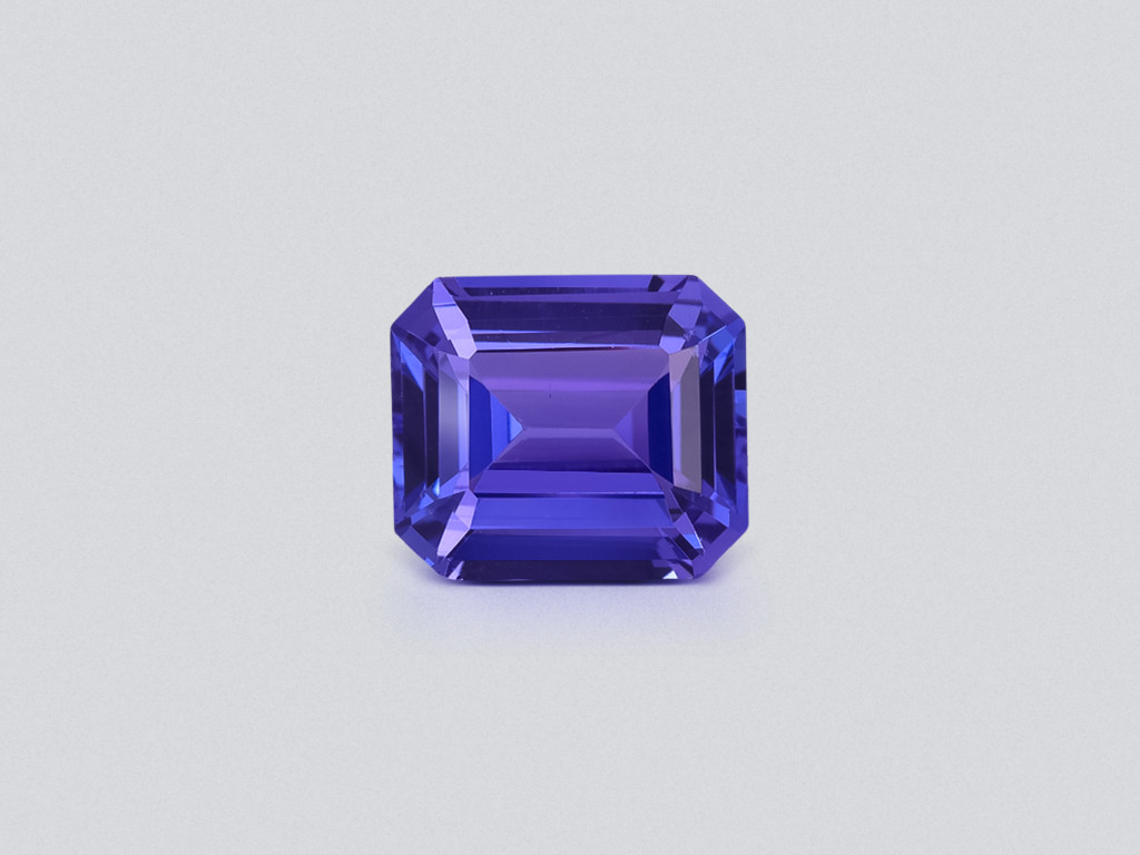 Tanzanite taille octogonale 7,04 carats, Tanzanie Image №1