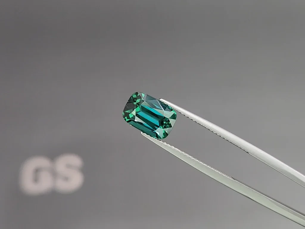 Tourmaline Lagoon cushion cut 3.40 carats, Afghanistan Image №3