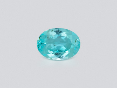 Neon blue Paraiba tourmaline oval cut 2.09 carats, Afghanistan photo