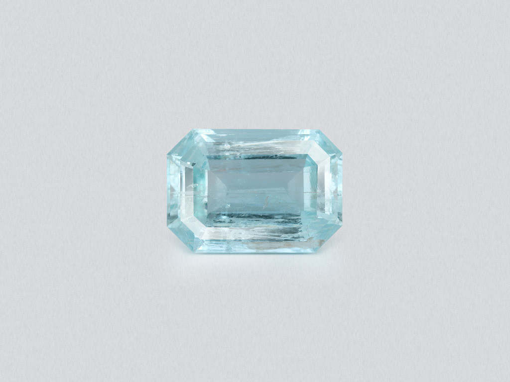 Aquamarin achteckig geschliffener 4,67 karat, Madagaskar  Image №1