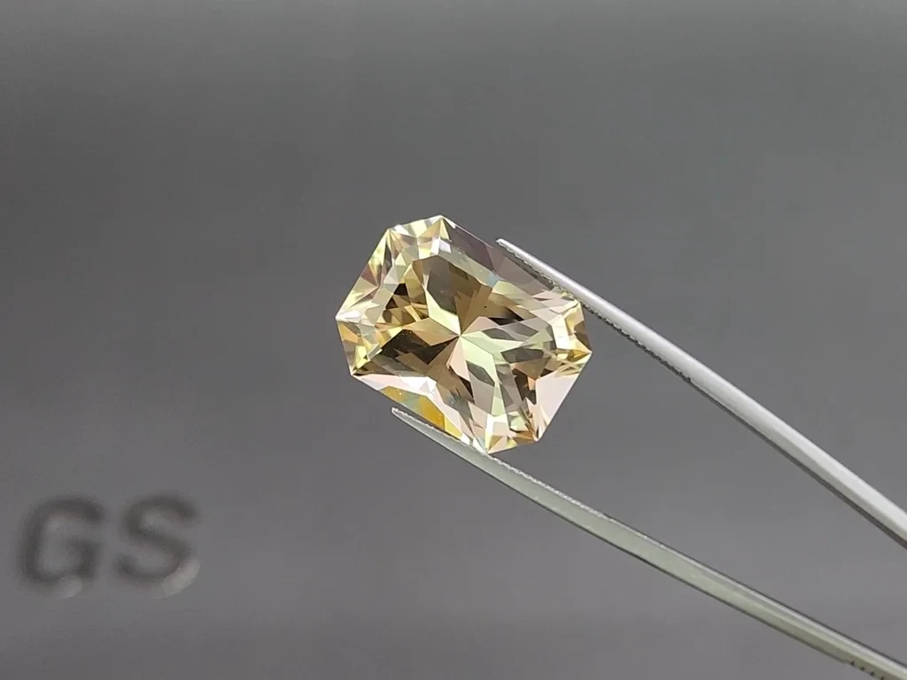 Citrine taille radiant de 18,79 carats, Afrique Image №3