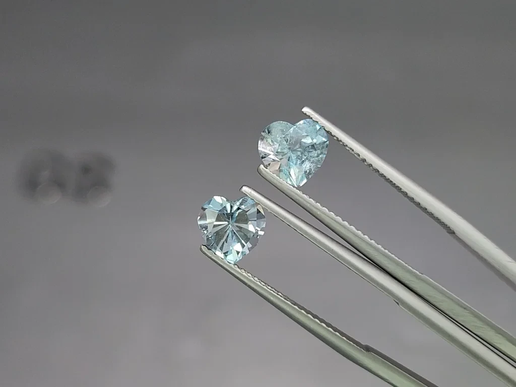 Une aigue-marine taille cœur de 4,11 carats,de Madagascar,  Image №4