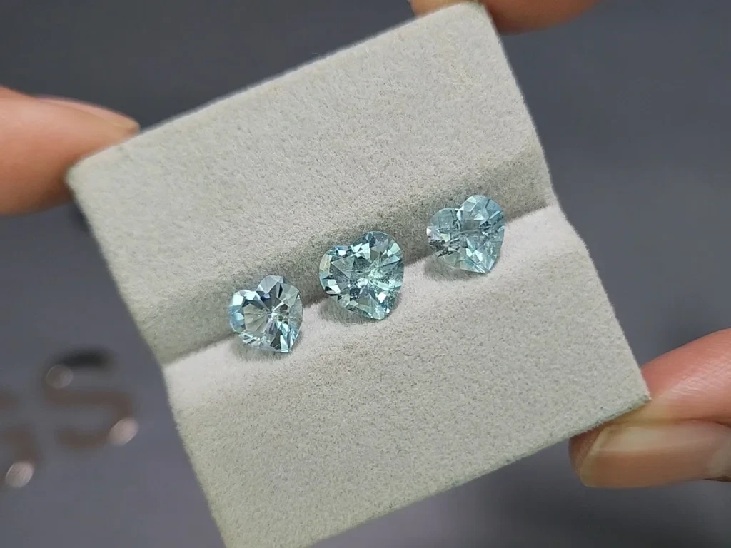 Une aigue-marine taille cœur de 4,11 carats,de Madagascar,  Image №5