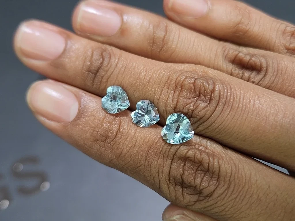 Une aigue-marine taille cœur de 4,11 carats,de Madagascar,  Image №2