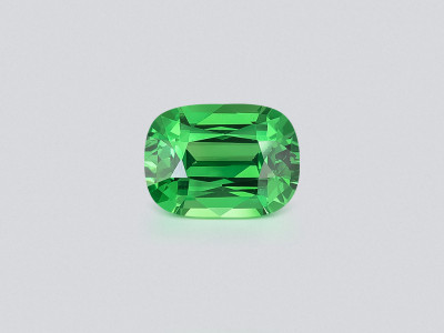 Grenat tsavarite taille coussin 2,03 carats, Afrique photo