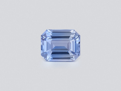 Unbehandelter blauer saphir im oktagon-schliff 4,07 karat, Sri Lanka photo