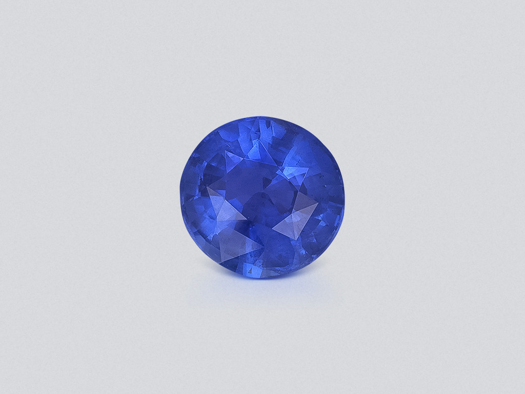 Unheated sapphire Cornflower Blue oval cut 4.08 carats, Sri Lanka Image №1